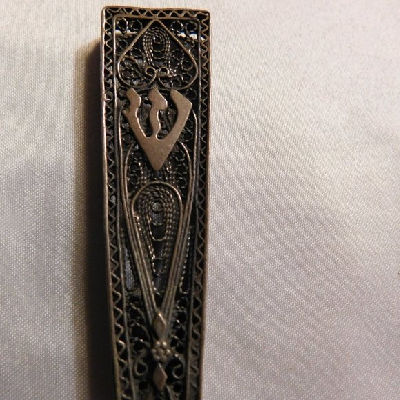 Vintage Accents Vintage Jewish Mezuzah 925 Sterling Silver Poshmark